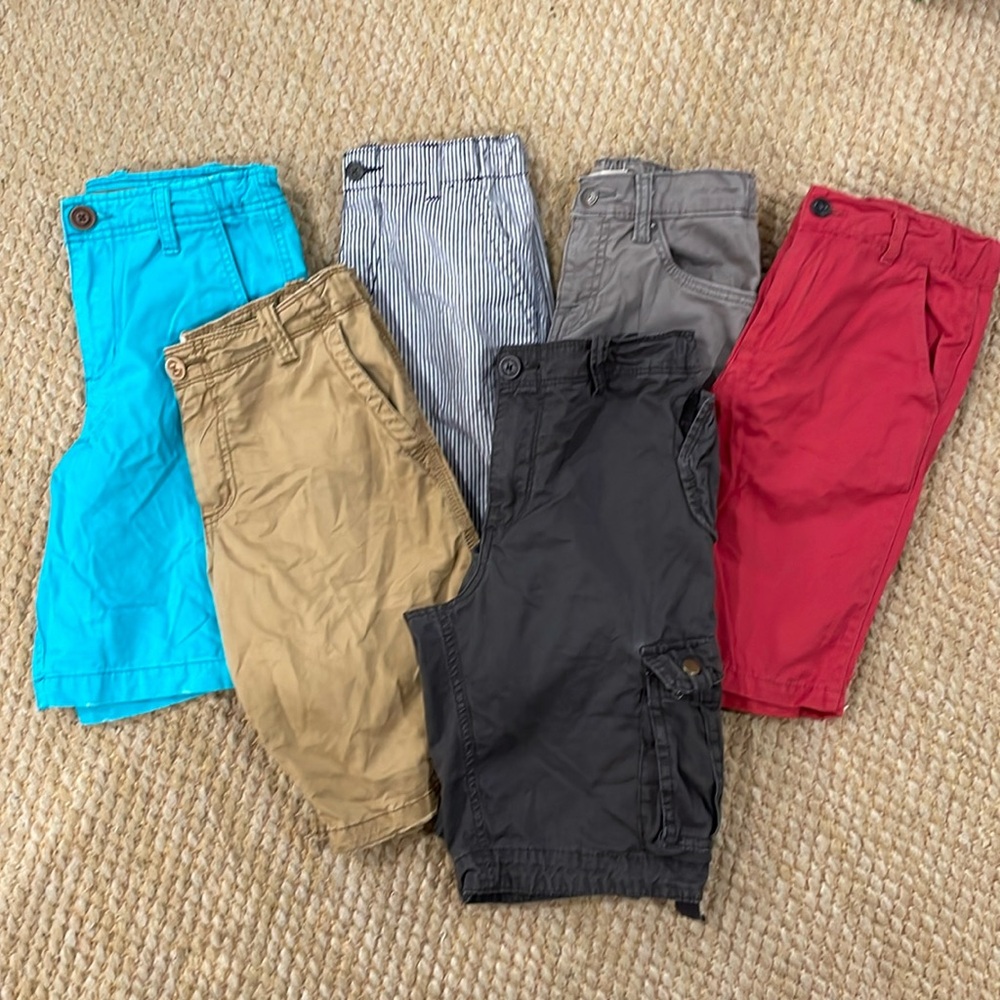 Lot of 6 boys’ size 10 shorts